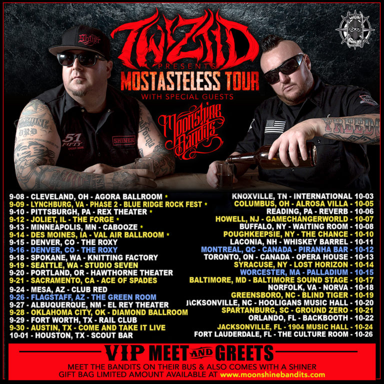 Moonshine Bandits Bandits Announce Canada & US Tour with Twiztid